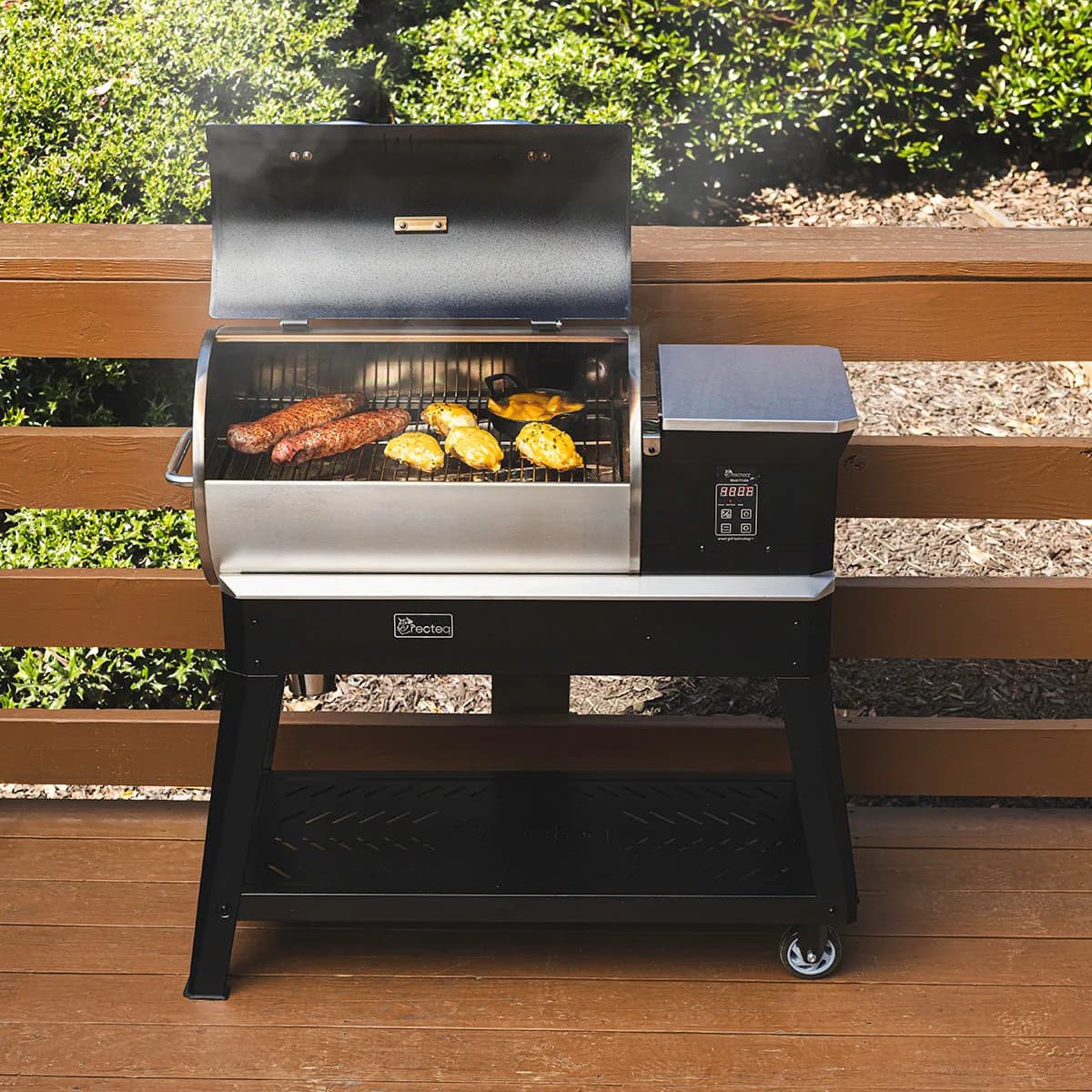 A pork butt on a Porch Pro 400